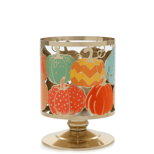 Fall Gourds Metal Holder