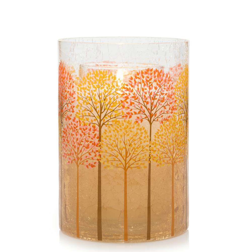 Fall Trees Glass Holder