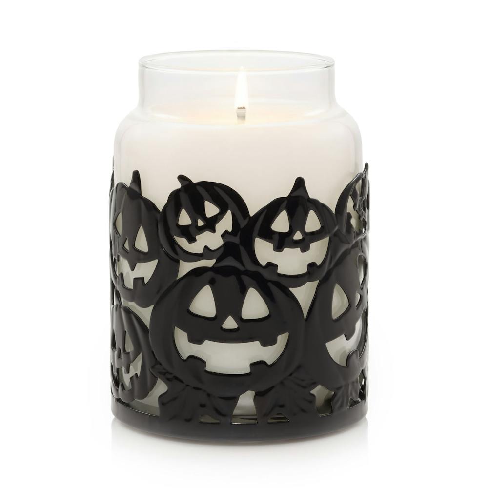 Jack Pumpkins Metal Holder